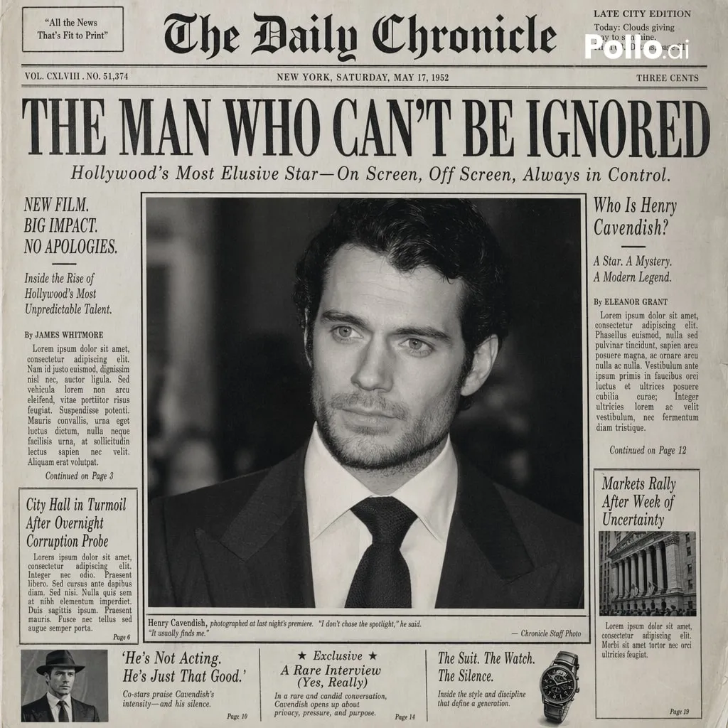 Create the most realistic front page design of a vintage newspaper featuring ...