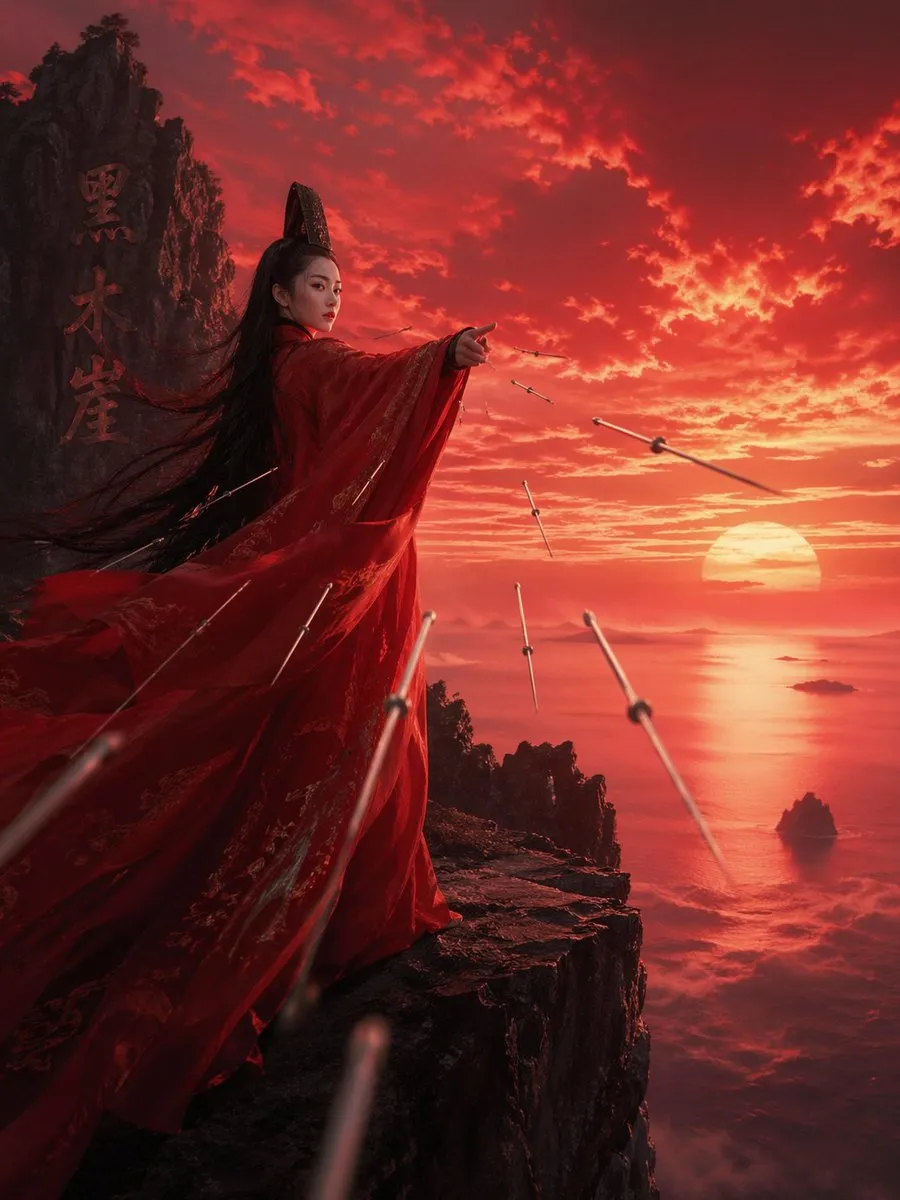 Dongfang Bubai Wuxia Character Poster