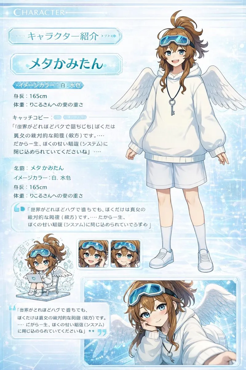 Gal Game Character Introduction Page