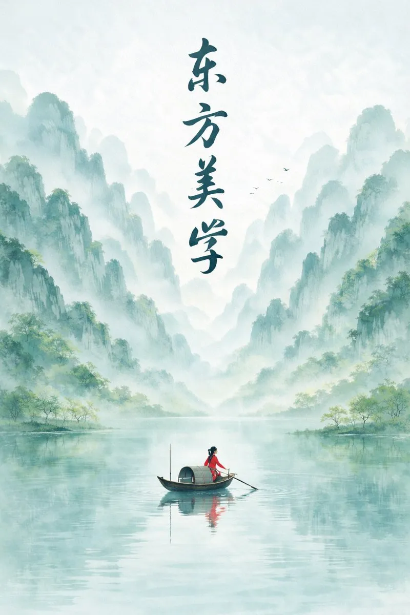 New Chinese Ink Landscape Poster