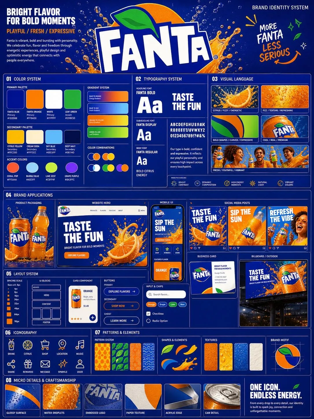 Premium Brand Identity System Poster — variation 2