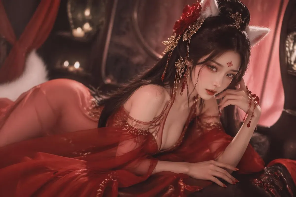 Su Daji Ancient-Style Glamour Portrait